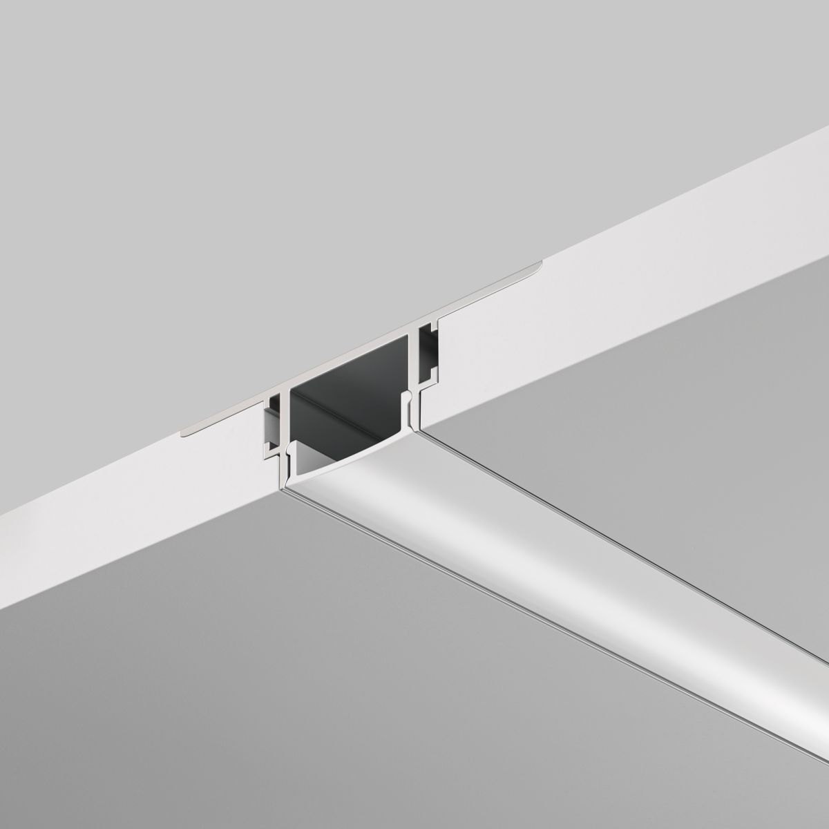Профиль встраиваемый скрытого монтажа Maytoni Led Strip ALM-6114-S-2M 636019