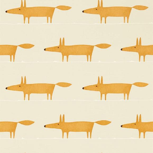 Обои Scion 112818 Mr Fox Raffia/Chai