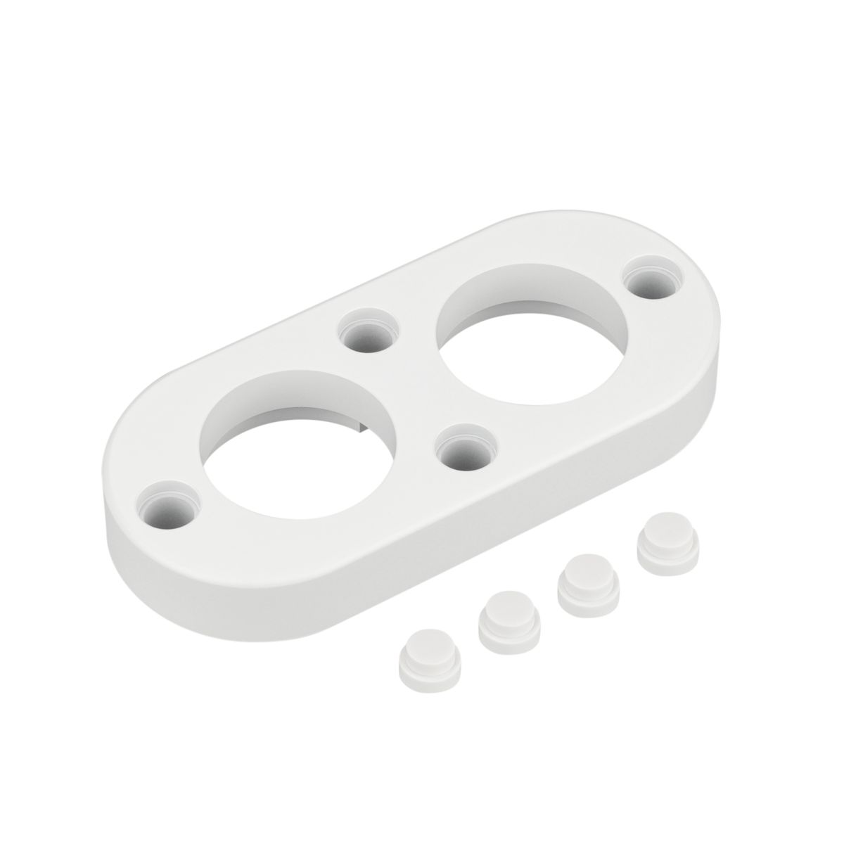 Крепление Arlight ARL-WAVE-1815-S-2-KIT White (Металл) 050426