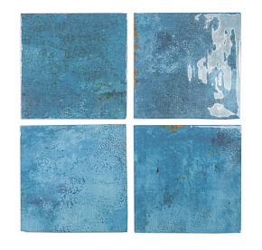 ENAMEL Square Ocean