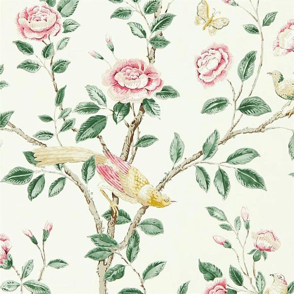 Обои Sanderson 216795 Andhara Rose/Cream