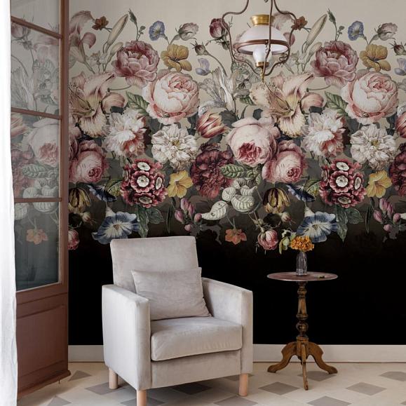 Панно York BL1821M Rachel Rose Mural Taupe