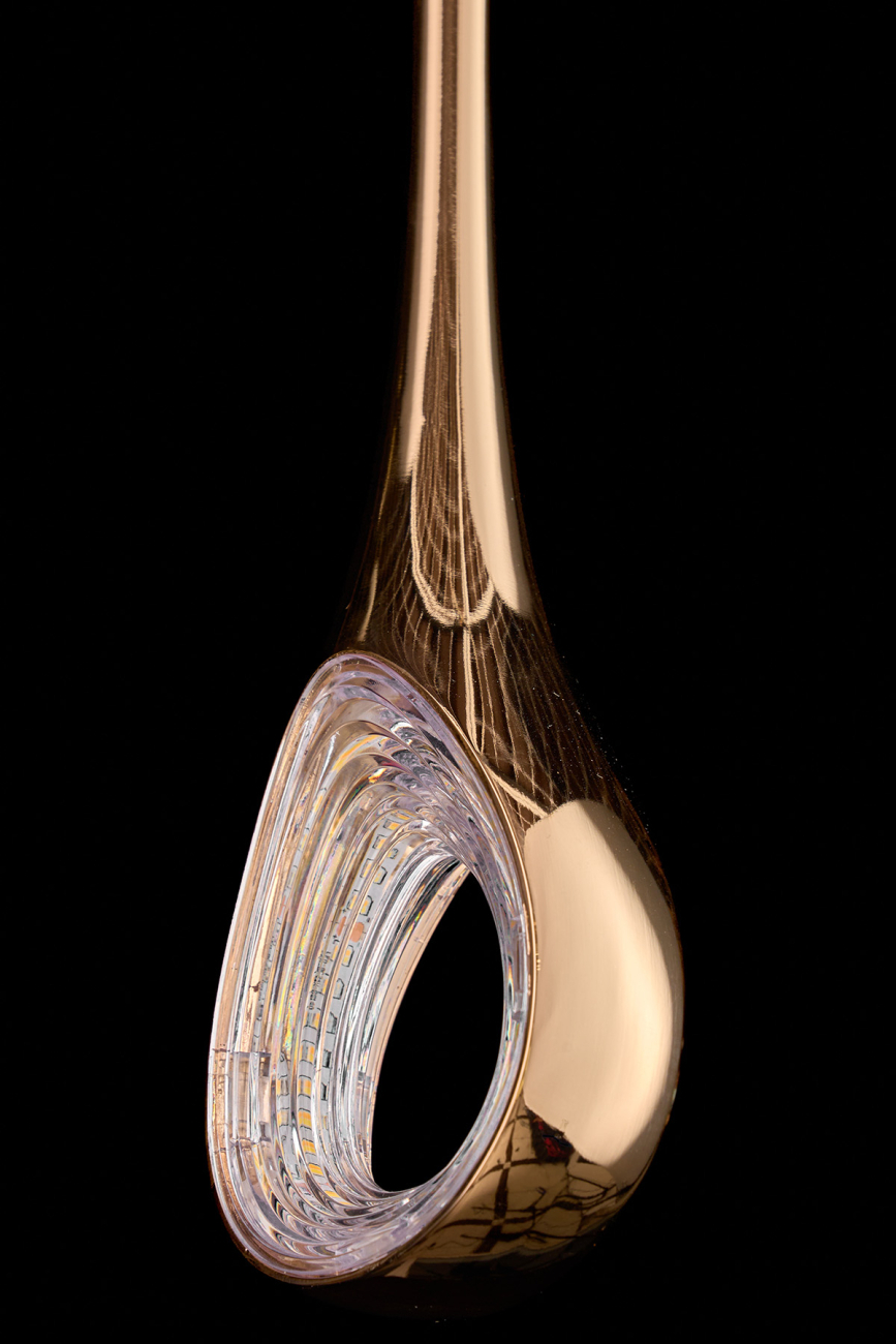 Подвесной светильник Nicole LE7704/1S Gold