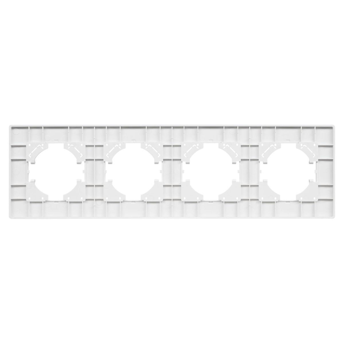 Рамка на 4 поста пластиковая Arlight FRM-PERIO-PL-4-GR 049760
