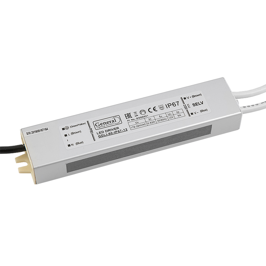 Драйвер General GDLI-60-IP67-12 513300