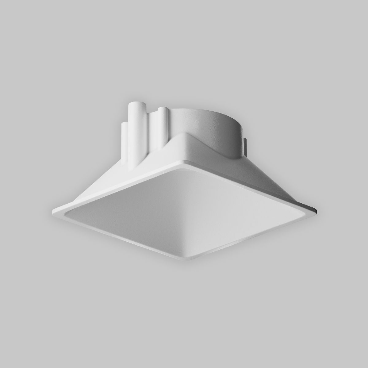 Декоративная рамка-отражатель для светильников серии Alfa LED Maytoni Downlight Ring8-10W-SQ-W