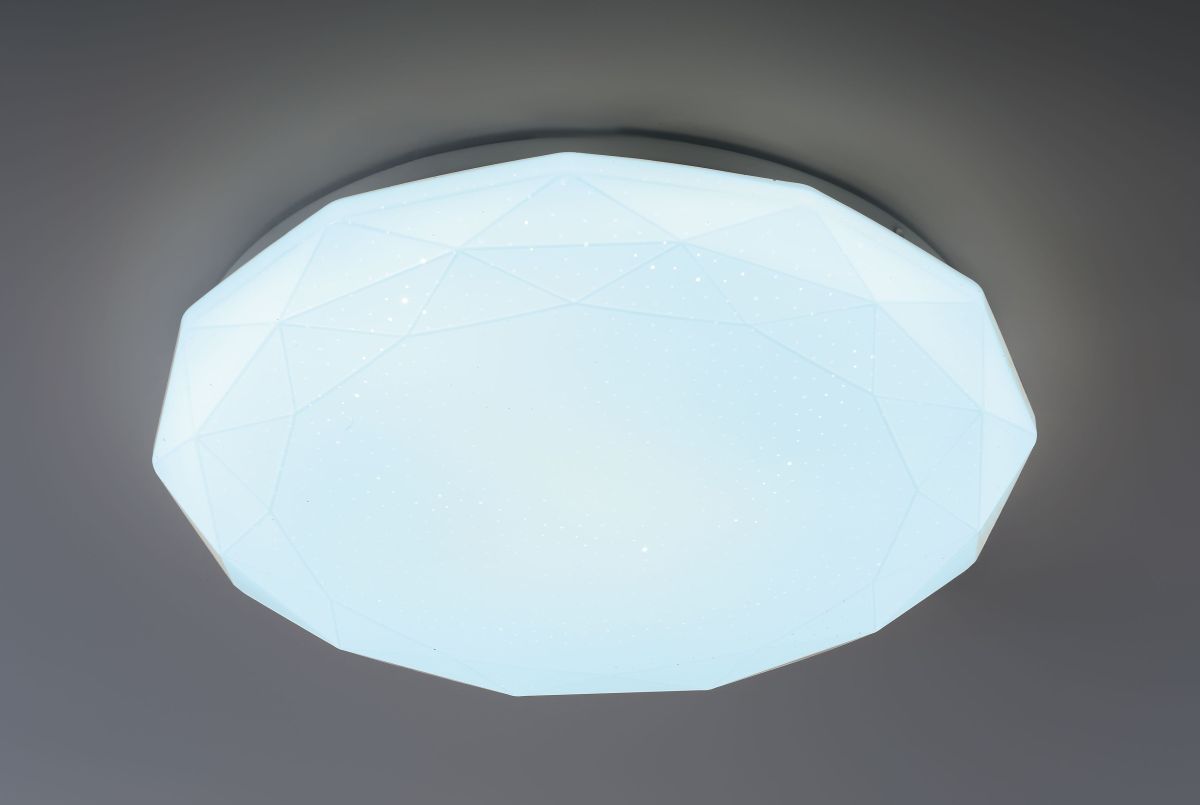 Потолочный светильник Эра Классик без ДУ SPB-6 WH 36W-6,5K Slim Sparkle Б0069790