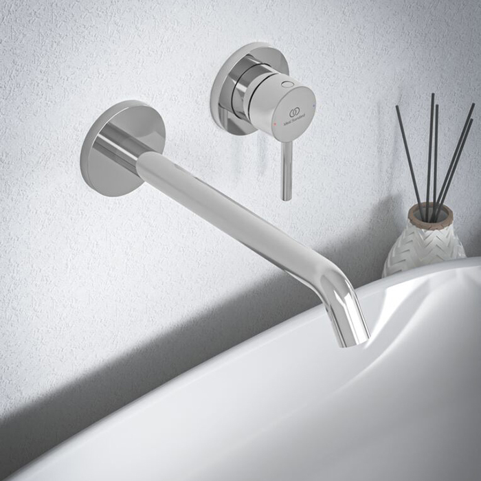 Ideal Standard Ceraline Nuovo Смеситель для раковины, встраиваемым, излив: 22см., цвет: хром