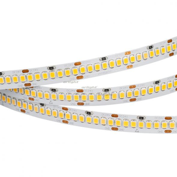 Светодиодная лента Arlight RT 2-5000 24V White6000 10mm (2835, 252 LED/m, LUX) 022648