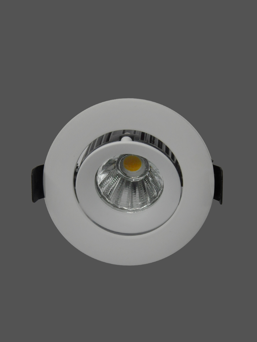 Встраиваемый светильник Elvan VLS-006R-12W-WW-Wh