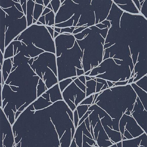 Обои Casadeco 87266619 Mythe Bleu Nuit