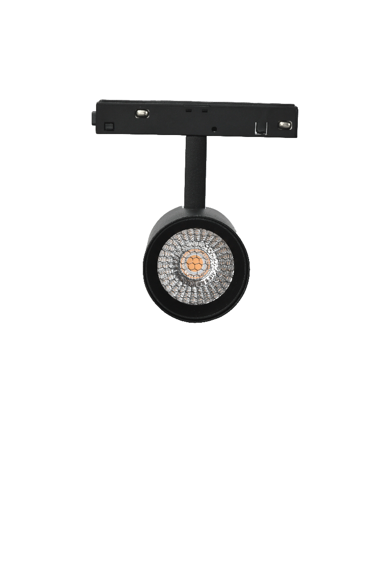 Трековый магнитный светильник iLedex Vision SMART 4822-006-D55-18W-38DG-BK