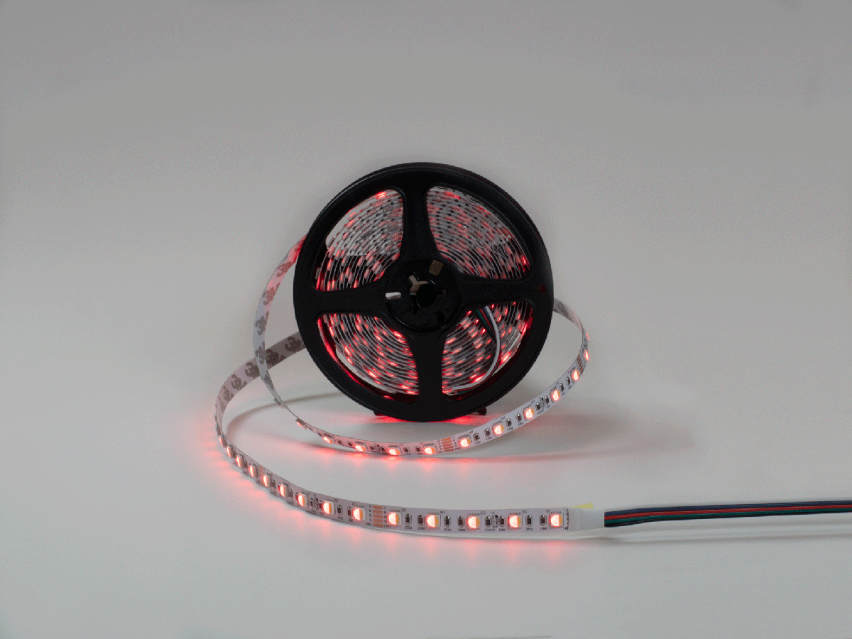 Светодиодная лента SWG Standard 5050 5м IP20 SWG560-24-19.2-RGB+W-M 00-00019161