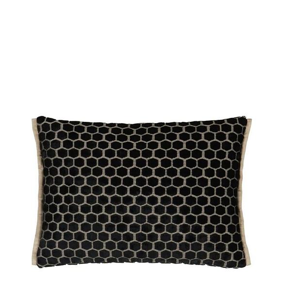 Подушка CCDG1478, Jabot, Noir, Designers Guild 30 x 40см
