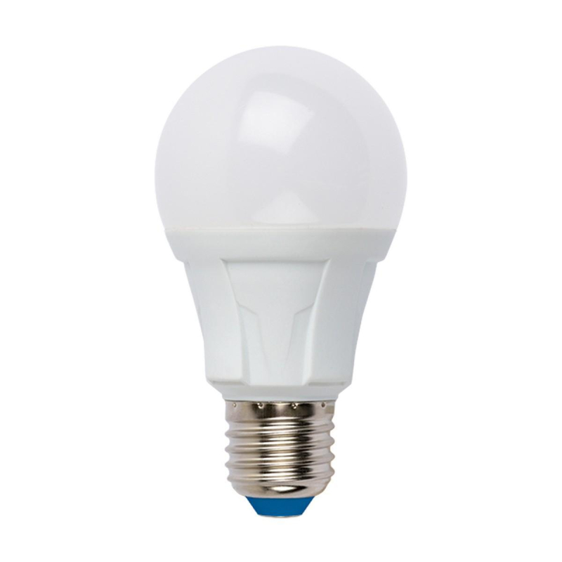 Лампа светодиодная диммируемая (UL-00004287) Uniel E27 10W 3000K матовая LED-A60 10W/3000K/E27/FR/DIM PLP01WH