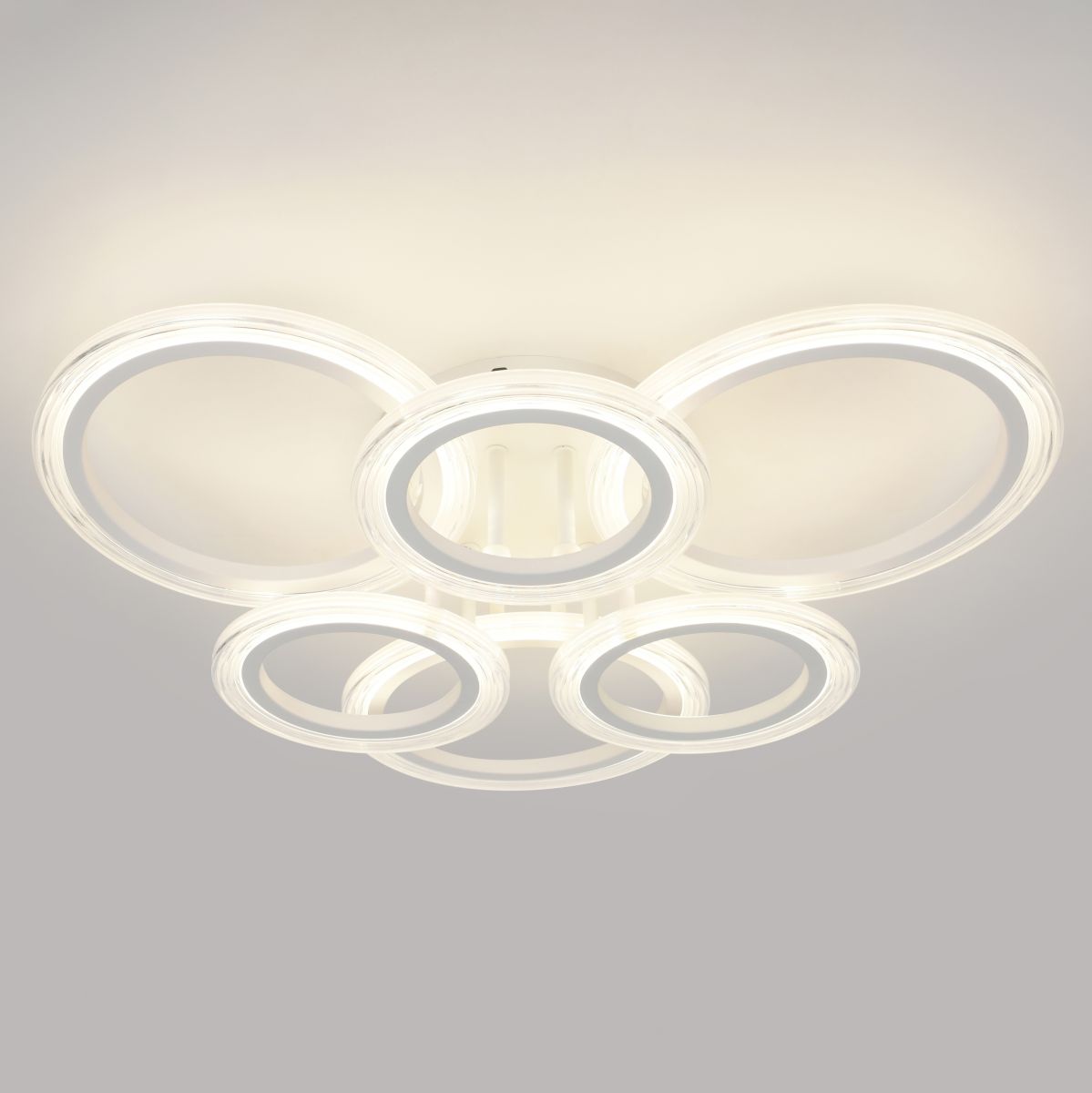 Потолочный светильник Эра Модерн Ring CLL-1-90W 3K-6,5K RC WH Б0069749