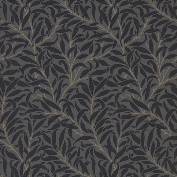 Обои Morris 216026 Pure Willow Bough Charcoal/Black