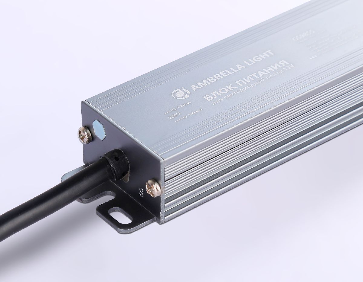 Блок питания Ambrella Light LED Driver 12V 60Вт AC110-220 5A IP67 GS9855