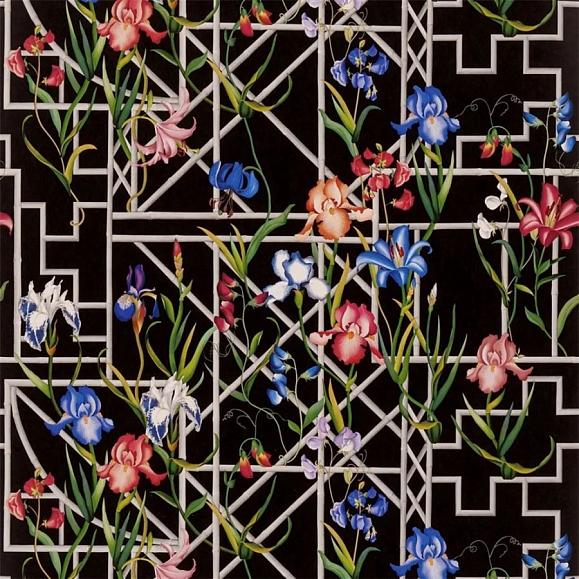Обои Christian Lacroix PCL7045/03 Fretwork Garden Jais