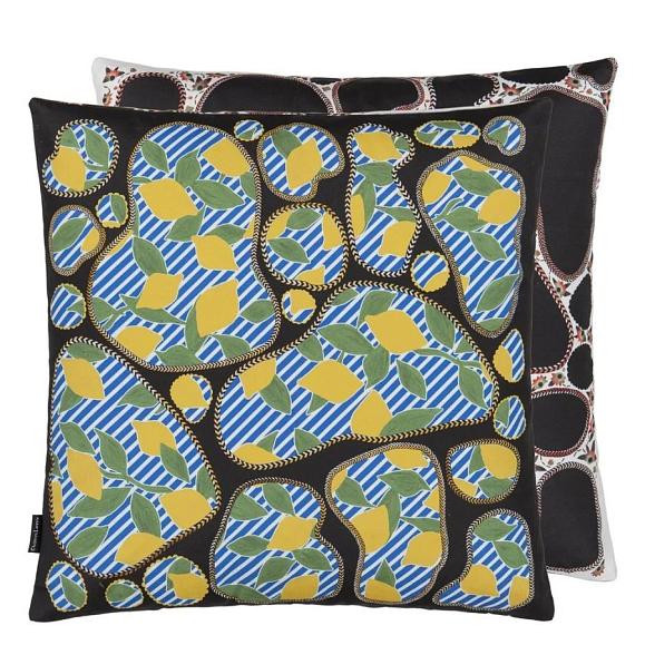 Подушка CCCL0633, Lemon Pebbles, Citron, Christian Lacroix 50 x 50см
