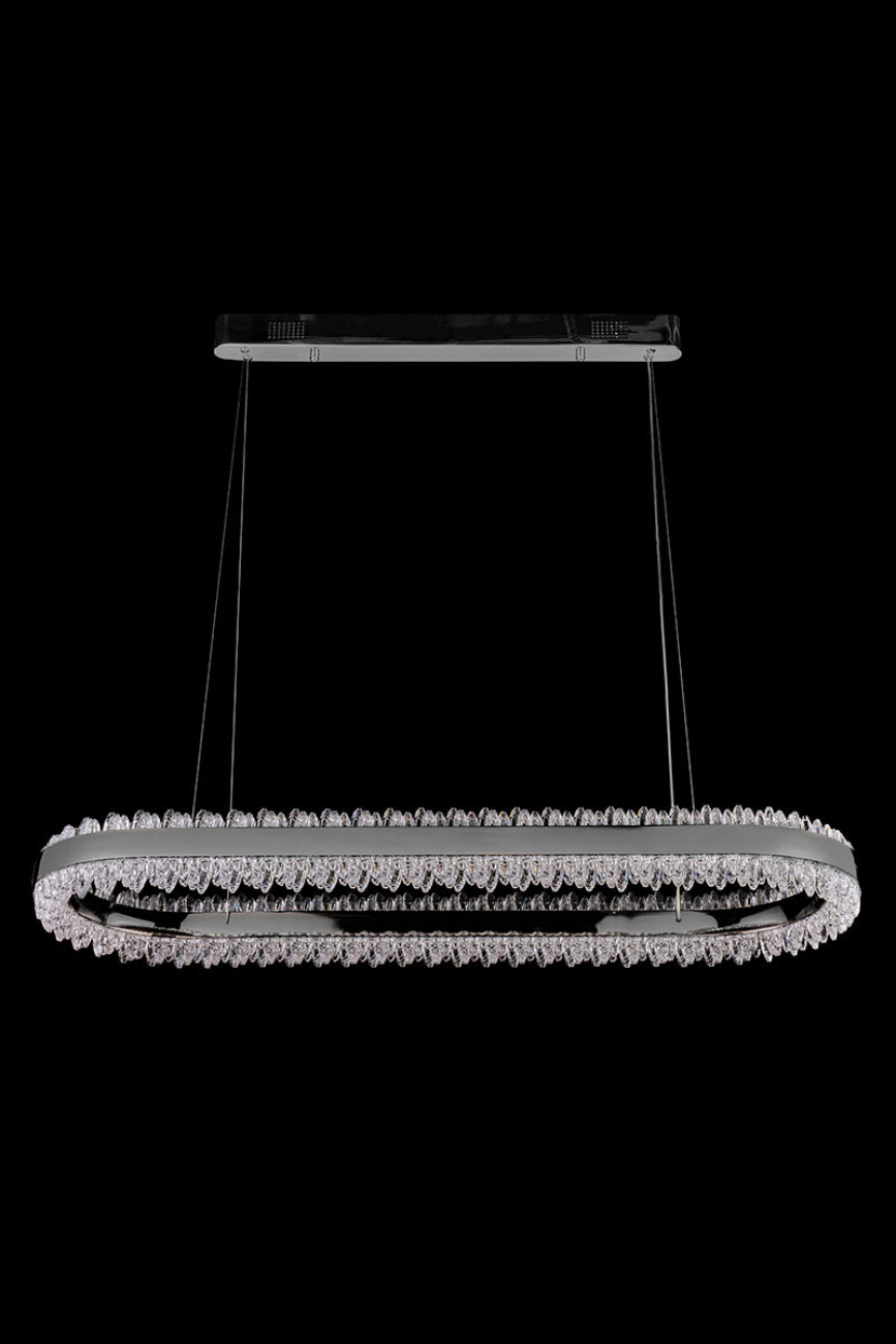Подвесная люстра Michel LE7720/1050L Black Chrome