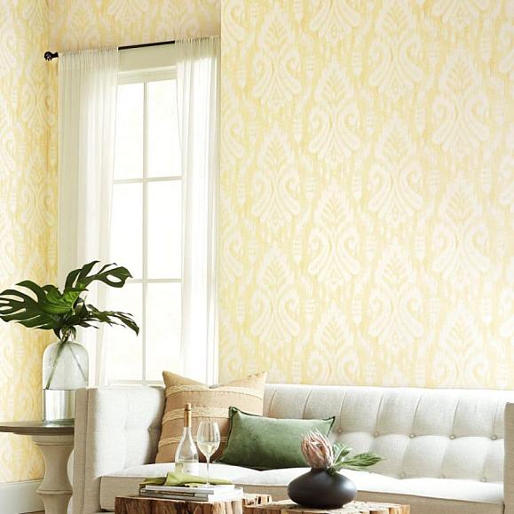 Обои York TC2641 Hawthorne Ikat Yellow