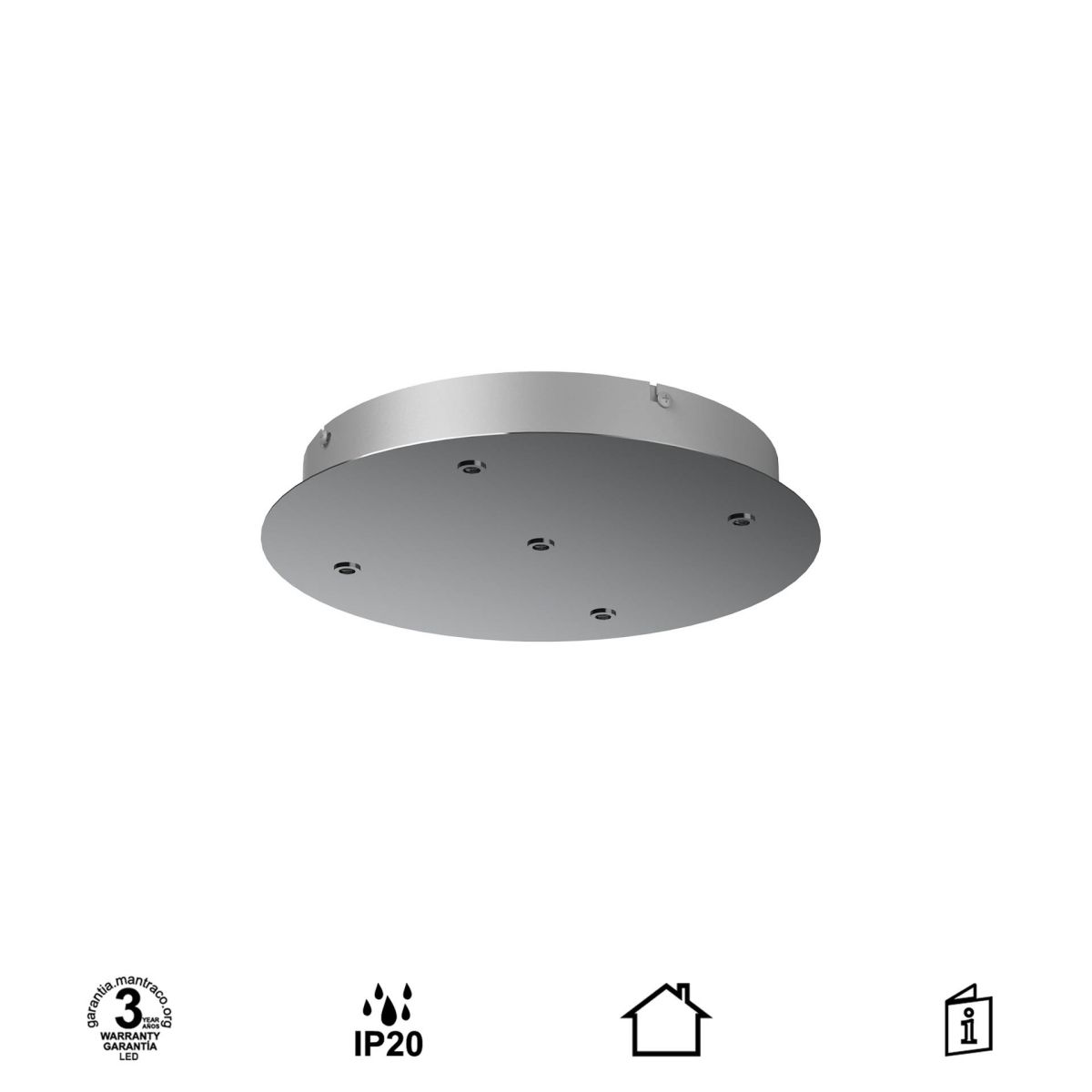 Основание потолочное 5L Mantra Modular Light Florones 9363
