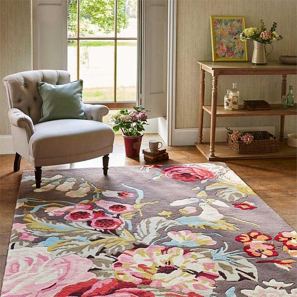 Ковер Sanderson 45302 (140x200) Stapleton Park Rosewood 140x200 см см