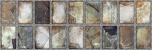 STEEL GREY FRAME, 25,2x75,9