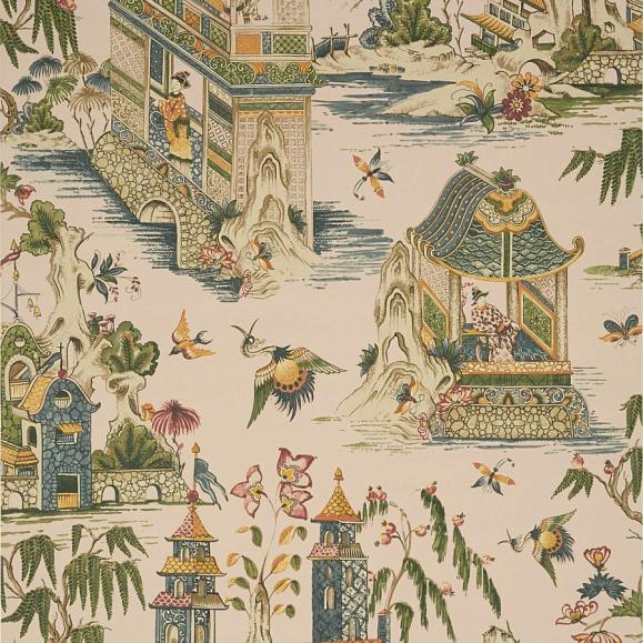 Обои Thibaut T13616 Grand Palace Blush