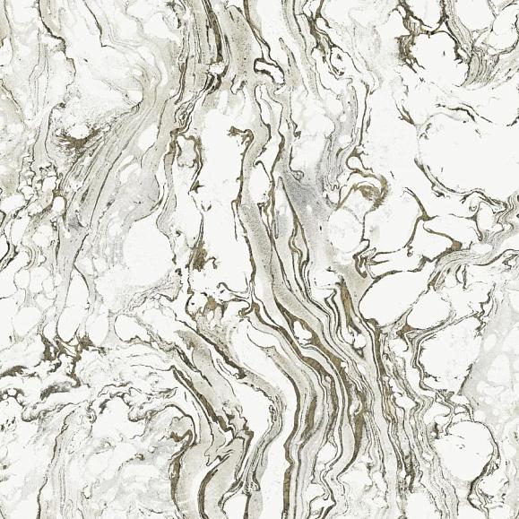 Обои York KT2221 Polished Marble Black/White