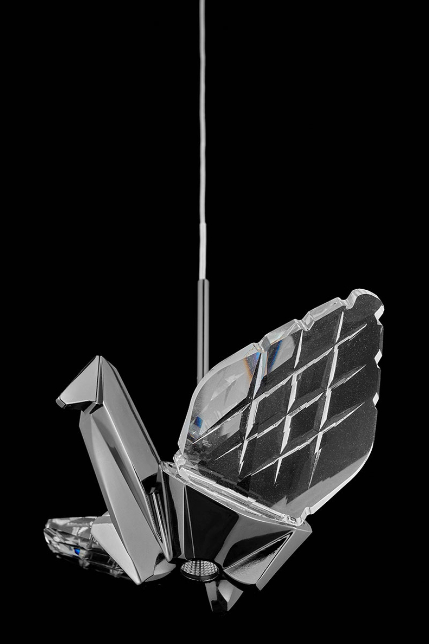 Подвесная люстра Alma LE7706/17 Black Chrome