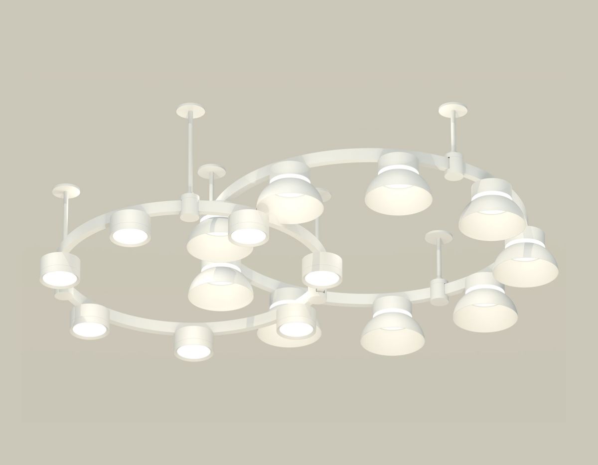 Комплект подвесного светильника Ambrella Light Techno Ring XR92211101 (A9221, A9226, C9241, C9236, N8140, N8112)