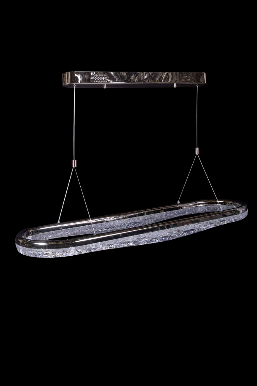 Подвесная люстра Celeste LE7768/1050L Black Chrome
