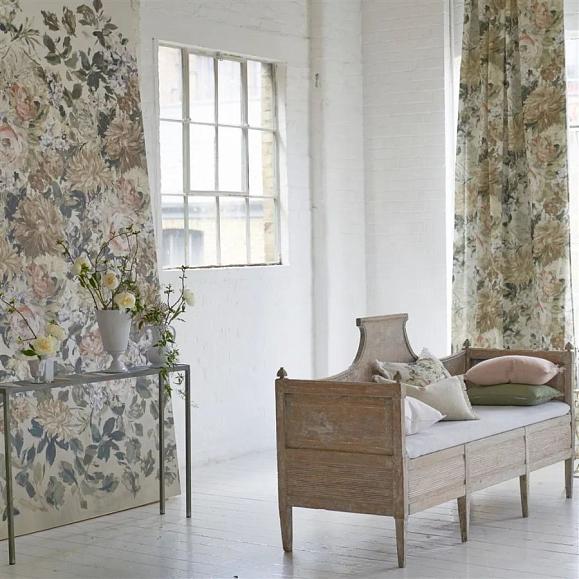 Панно Designers Guild PDG1170/03 Fleurs D Artistes Chalk