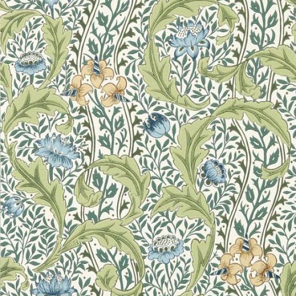 Обои бумажные Morris 217577 коллекции Unfinished Works Wallpaper