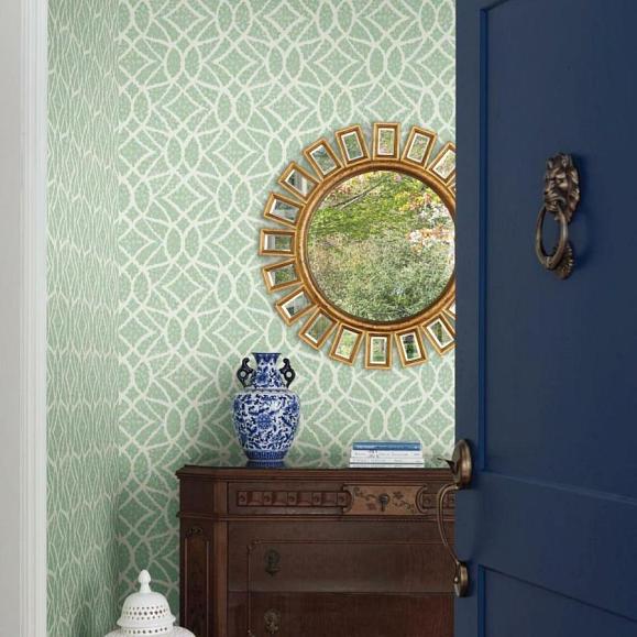 Обои York GR5973 Boxwood Garden Teal