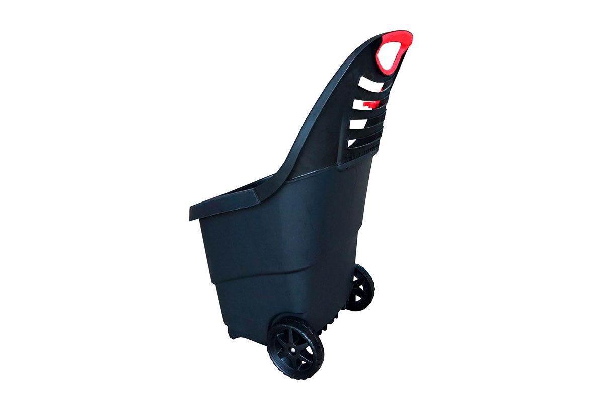 Тележка садовая Garden Trolley 65л, черн.+красн.