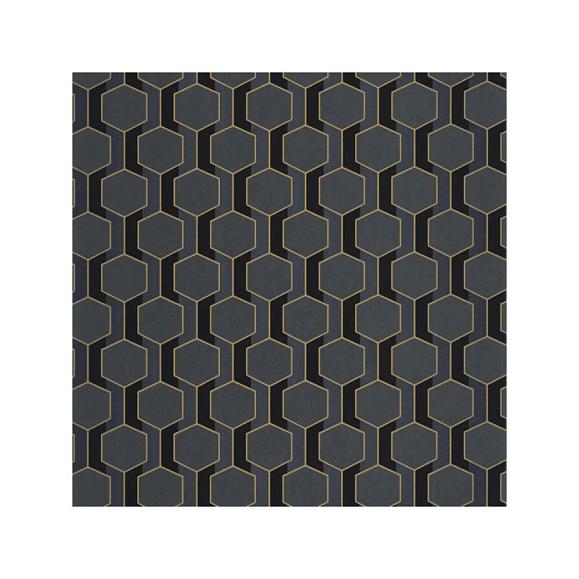Обои Casadeco 89309875 Hamilton Noir reglisse