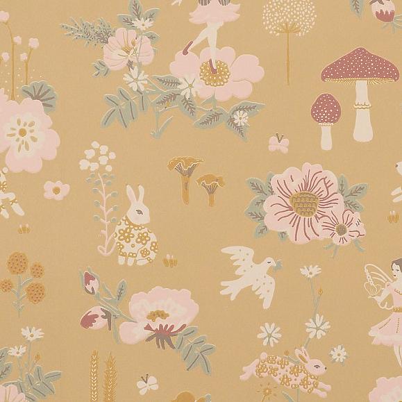 Обои Majvillan 138-01 Old Garden Mellow Yellow