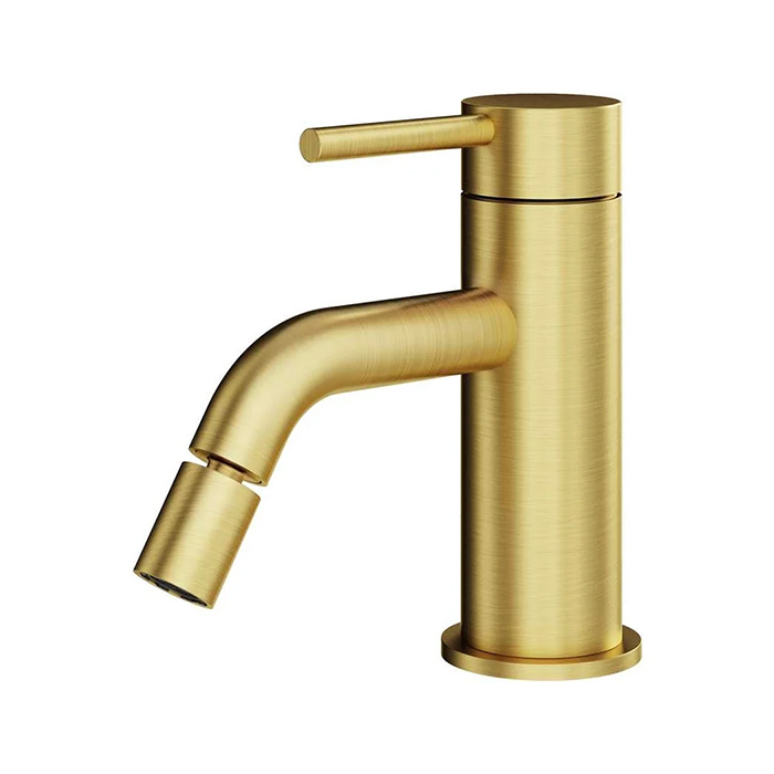 Plumberia Selection IXO Смеситель для биде, на 1 отв., цвет: брашированное золото