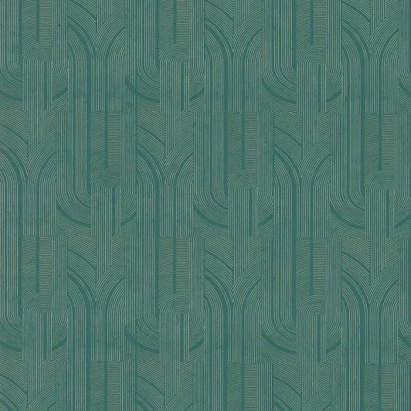 Обои Casamance 76282038 Porte Doree Emeraude/dore