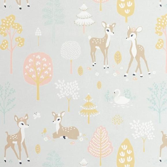Обои Majvillan 125-01 Golden Woods Dusty Grey