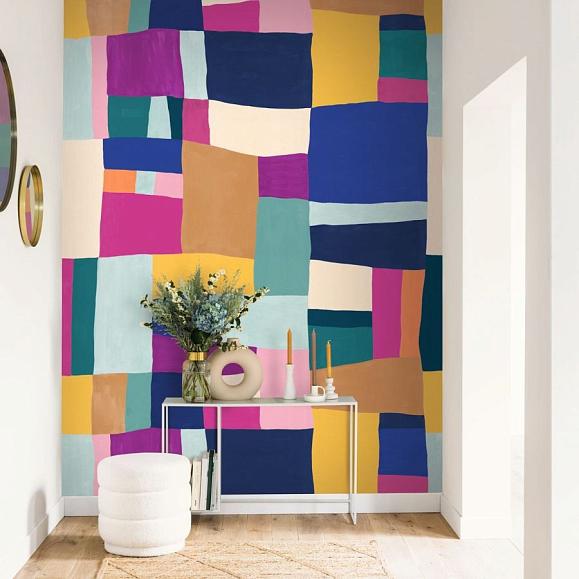 Панно Caselio 104893401 Wonderfull Patchwork Multicouleurs