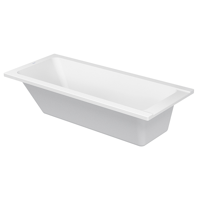 Duravit D-Code Ванна акриловая 170х75x40см., встраиваемая, с 1 наклоном для спины, выпуск в зоне ног, цвет: белый
