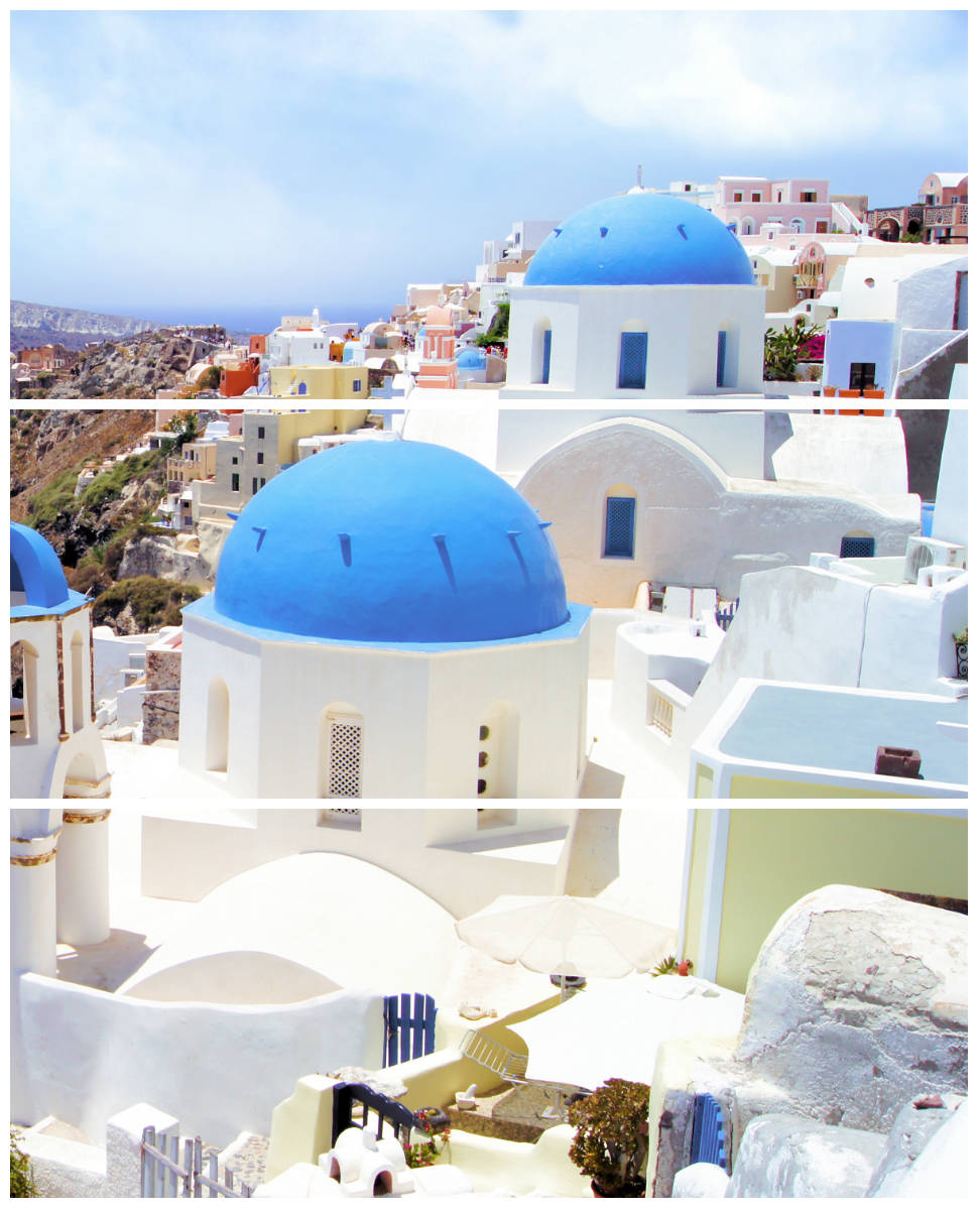 Панно Santorini-3 B