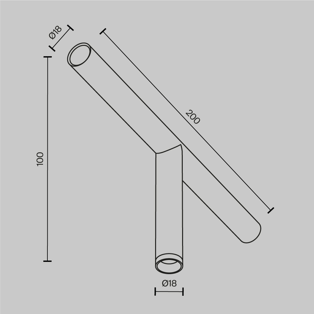 Трековый светильник Maytoni Focus LED C102CL-3W3-6K-B