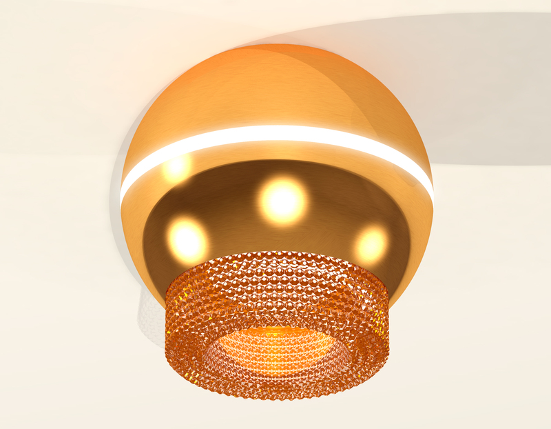 Накладной светильник с дополнительной подсветкой Ambrella Light Techno XS1105020 (C1105, N7195)