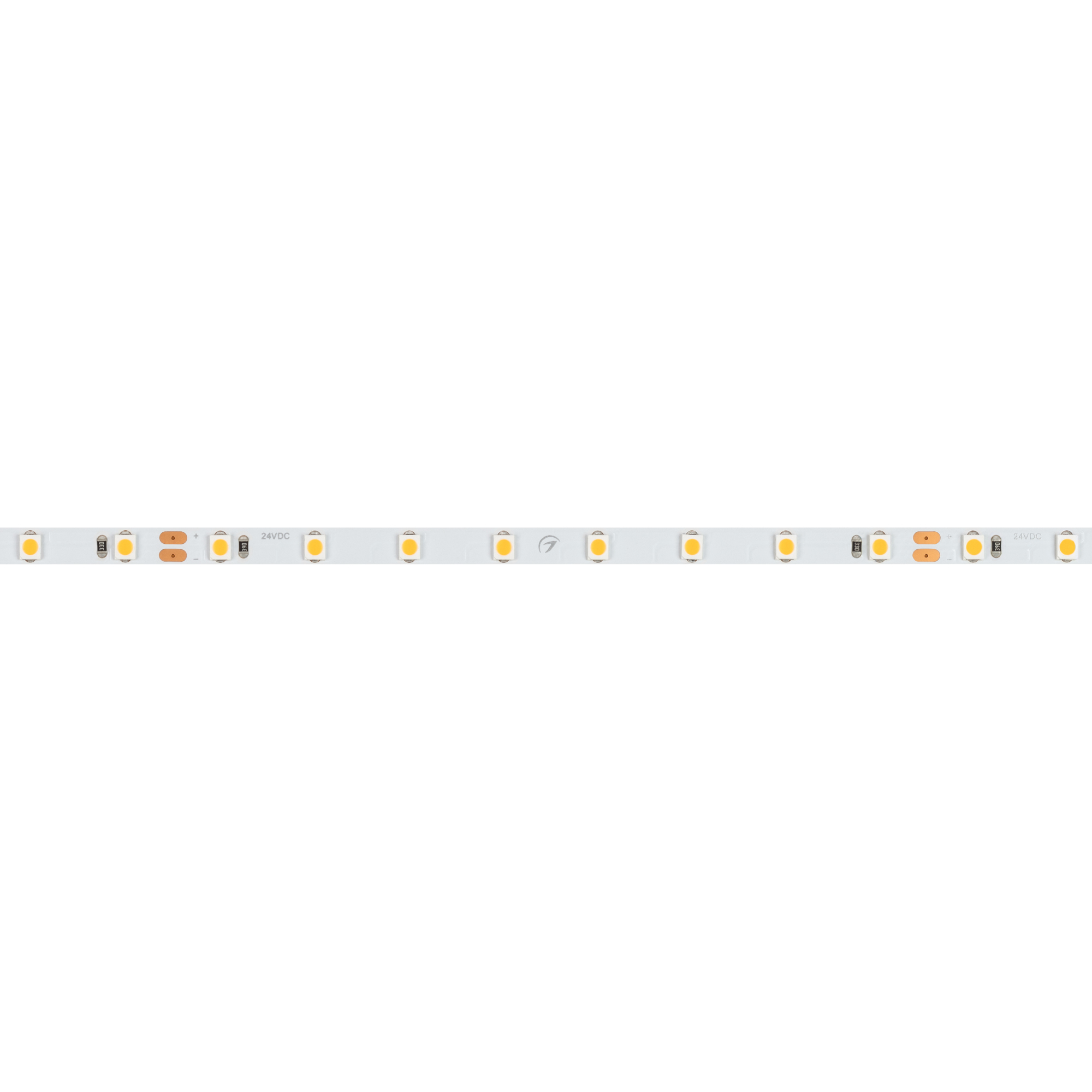 Светодиодная лента Arlight RT-A80-5mm 24V Warm3500 (5 W/m, IP20, 2835, 5m) 037798