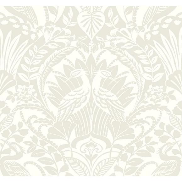 Обои York DM4997 Egret Damask Taupe